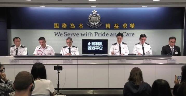 港警6月以来共拘4491人 刚刚履新的他痛斥暴徒