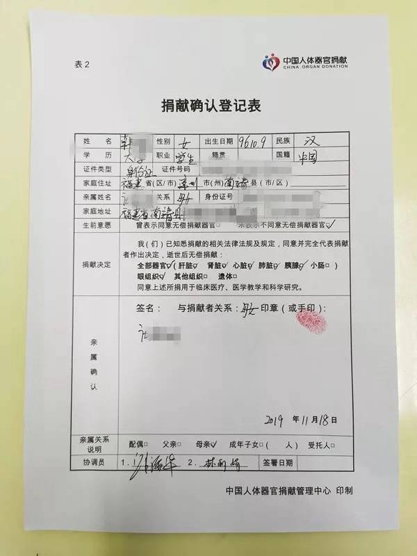 福建女孩遭裸照威胁后自杀，器官捐献救治5名重症患者