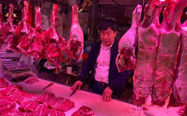 “羊肉大王”刘瑞田。新京报记者景啸尘摄