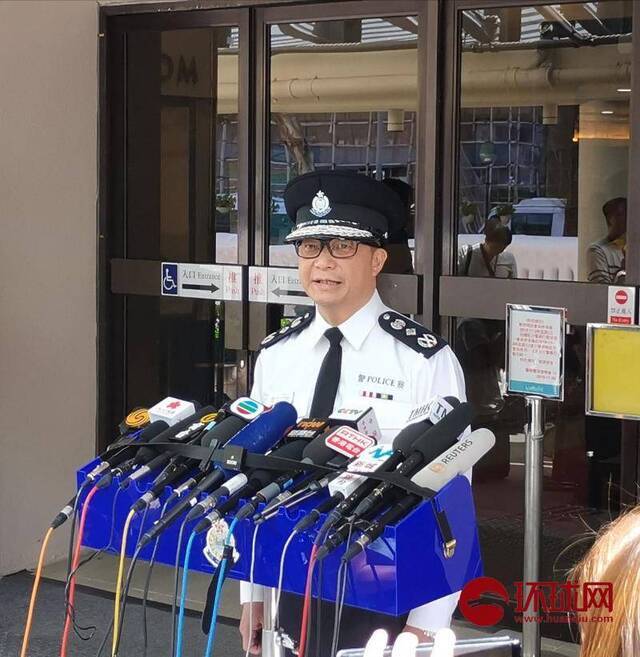 港警新“一哥”邓炳强:理大事件警方不会设下死线