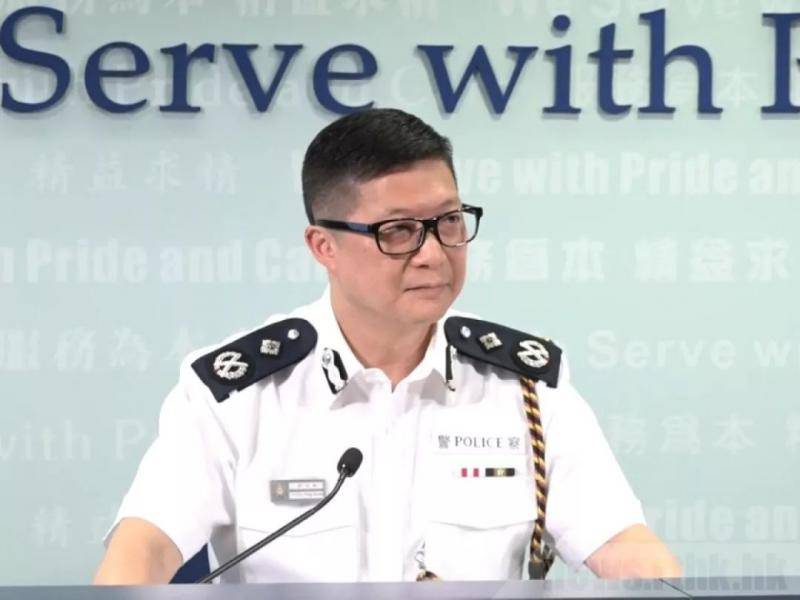 新任香港警务处处长邓炳强