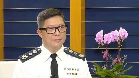 港警“一哥”:我们有责任将触犯法律的人缉拿归案