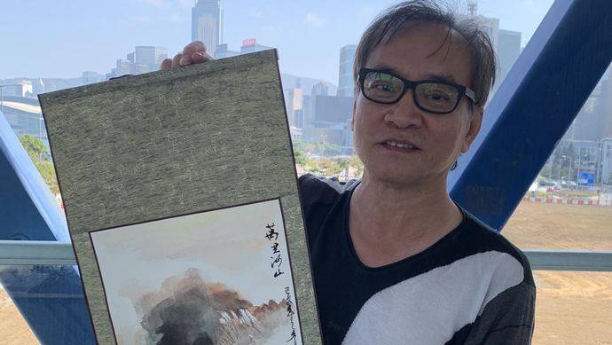 香港画师：如果反对派得逞 香港就不需要规矩了吗