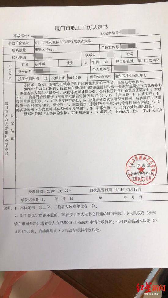 厦门一公司老板开保时捷撞伤拆违建城管 已被刑拘