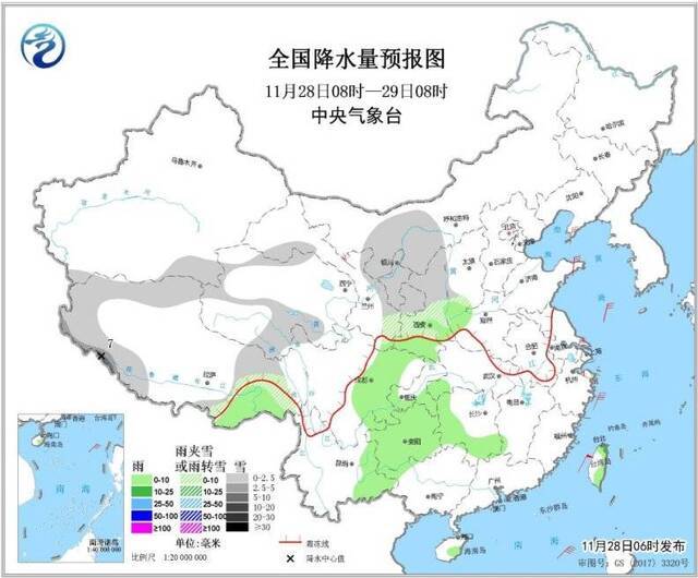 北方大范围雨雪今夜登场 南方喜雨润旱区