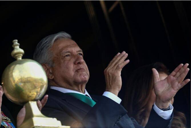 墨西哥总统奥夫拉多尔。（图源：路透社）