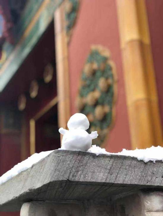 故宫初雪景观火了 30日8万张门票已售罄