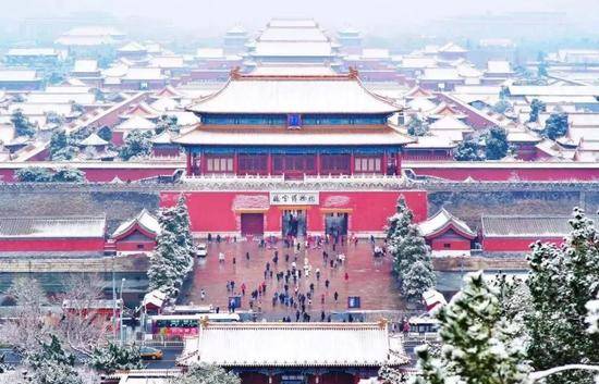 故宫雪景绝美大图来袭(组图)