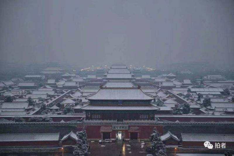 一下雪，北京变成了北平，故宫变成了“动物园”