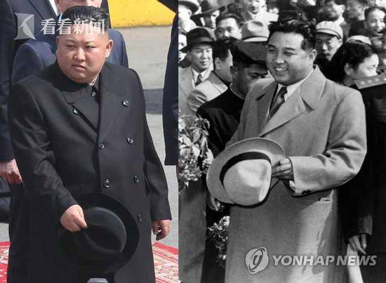 韩媒关注金正恩穿衣风格:自成一派 不再模仿祖父