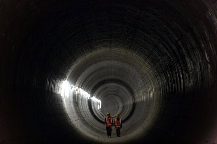 地铁17号线“零距离”下穿亦庄线 未来56分钟跑全程