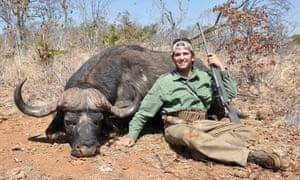 △小特朗普此前在津巴布韦的打猎收获图源《卫报》