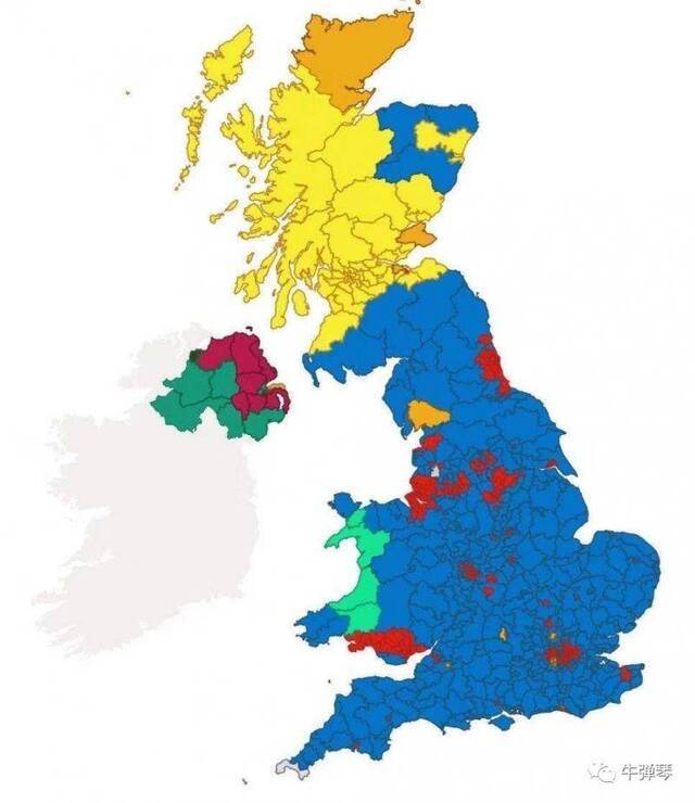 2019年的英国政治版图