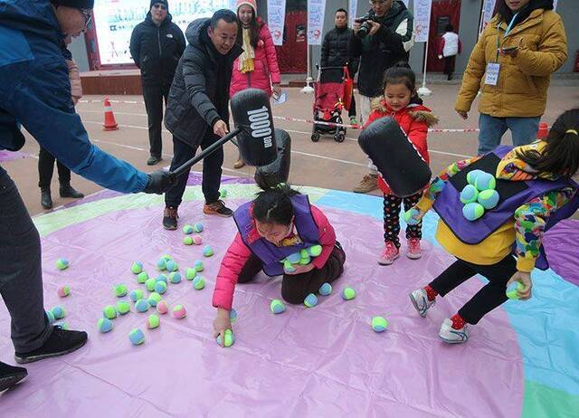 冬奥游戏老幼同乐 朝阳门街道举办趣味“冬运会”