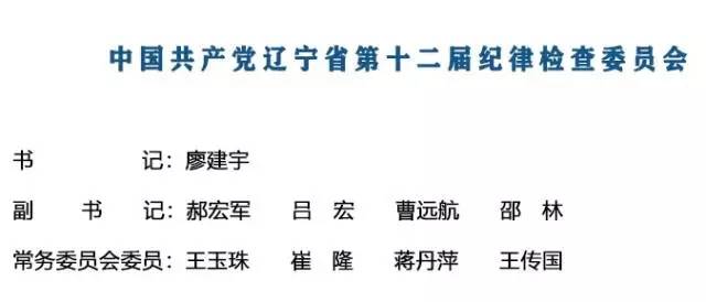 大连市委高层再调整 郝宏军任辽宁省纪委副书记