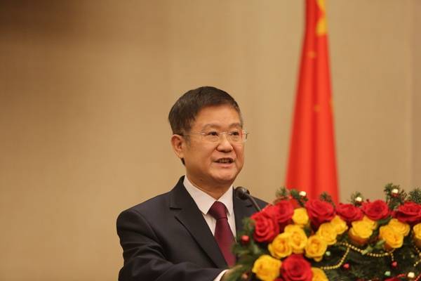 中国驻白俄罗斯使馆举行2020年华人华侨新年招待会