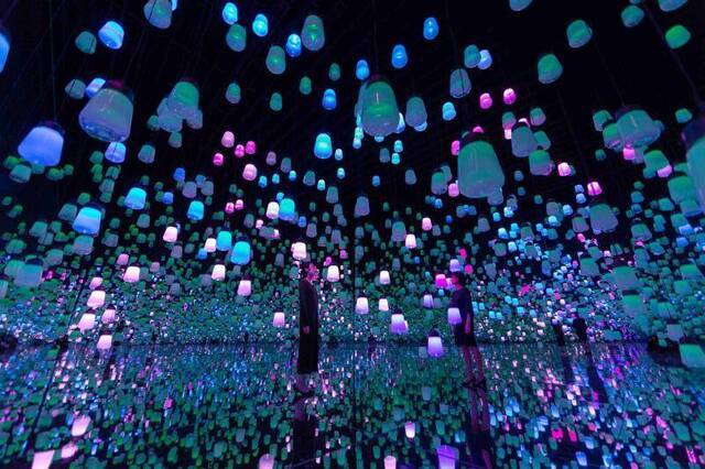 到此一游丨打卡teamLab，在美术馆里与艺术对话