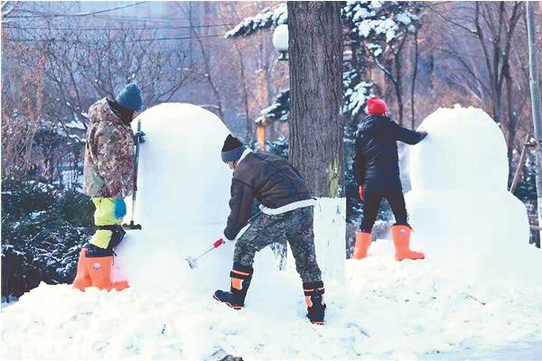 冰雪嘉年华景区9大阵列覆盖面积5万平米