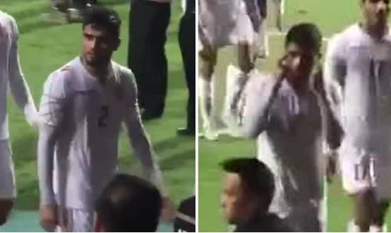 巴林球员对香港球迷做侮辱性手势 被国际足联处罚