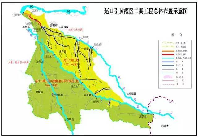 河南赵口引黄灌区二期工程开工 将建成全国第四大灌区