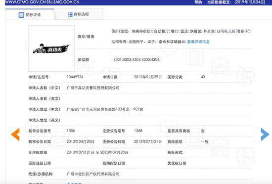 商标形象酷似李小龙 惹争议的真功夫这次被诉侵权