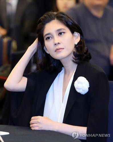 李健熙大女儿李富真（韩联社）