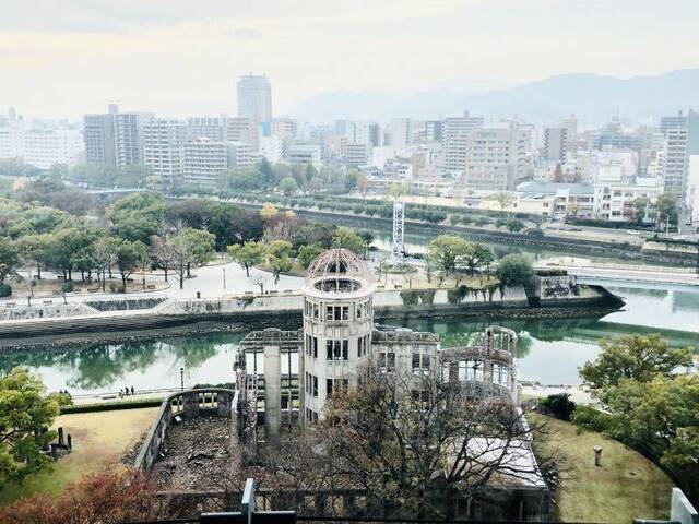 逛缩景园、登纸鹤塔，探寻广岛市的过去、今天与未来