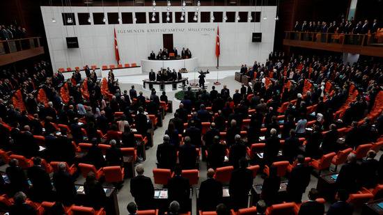 土耳其议会1月2日通过出兵法案图源：RT