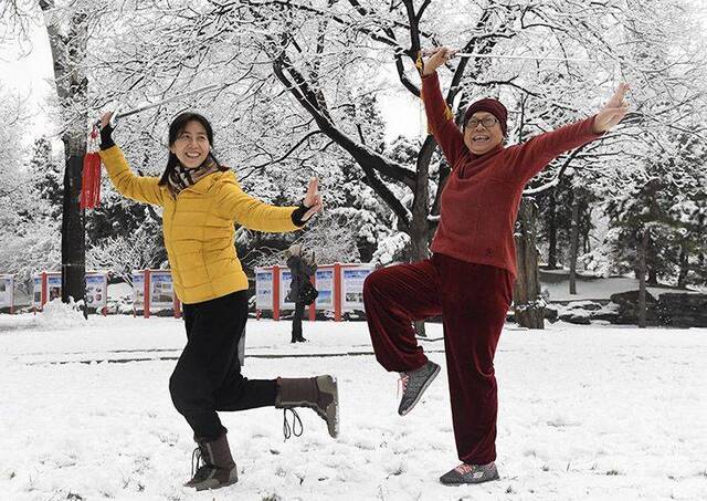 2020初雪（四）白雪漫路 一步一景