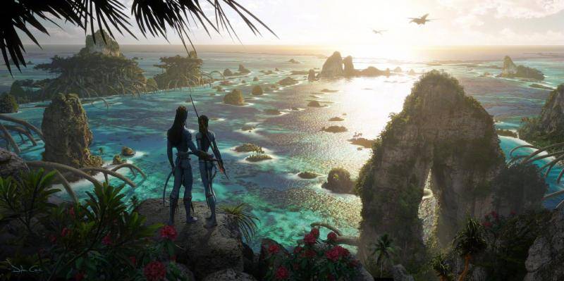 《阿凡达2》发布高清概念图，将探索新地区
