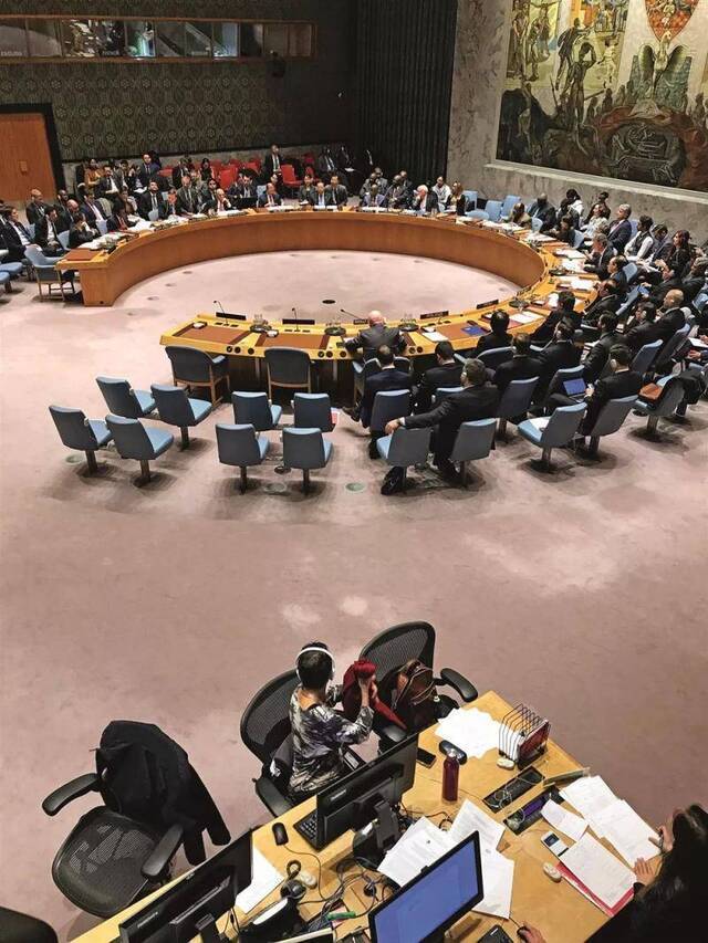 2019年2月26日，联合国安理会举行公开会审议委内瑞拉局势。摄影/本刊记者廖攀