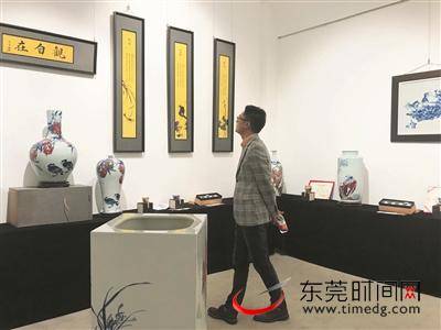 “景德镇传承与创新名人作品展”在民盈美术馆开展