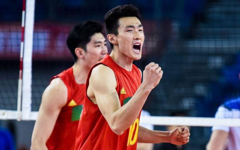 中国男排险胜中国台北队，提前锁定奥运资格赛四强