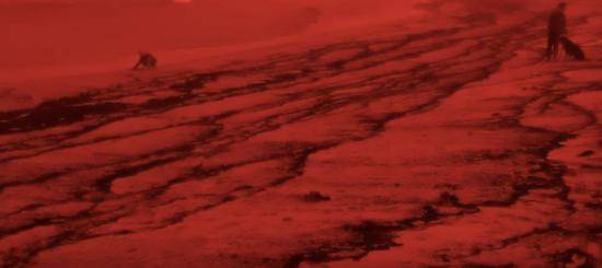  2020年1月5日，澳大利亚新南威尔士州山火持续肆虐，海水和天空完全被映照成深红色。视频截图