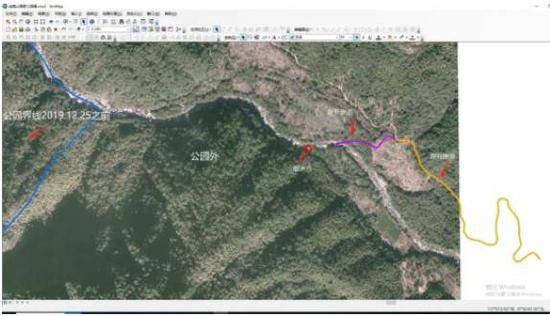 农夫山泉公司施工地点示意图来源：澎湃新闻