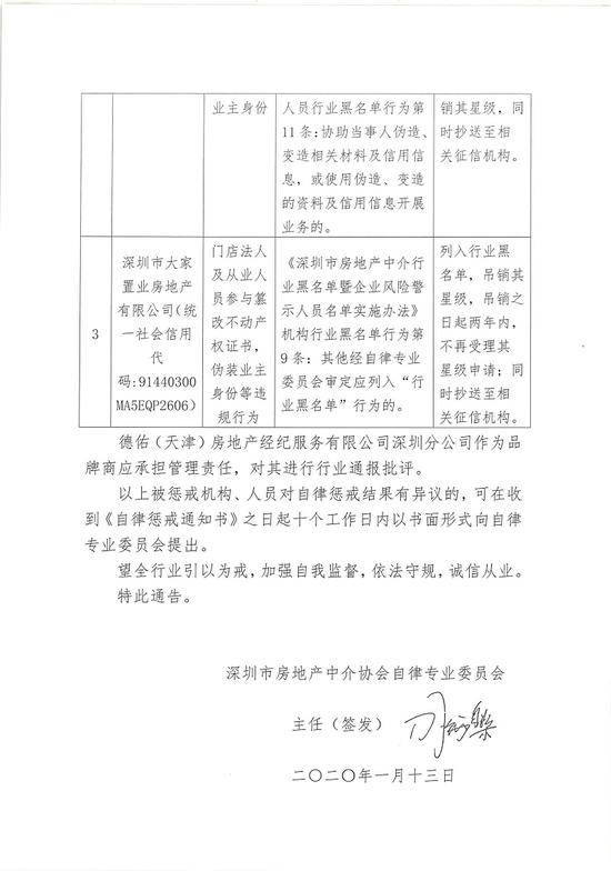 经纪人假扮业主吃差价 深圳德佑二手房网签被暂停