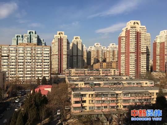 资料图北京住宅小区中新经纬摄