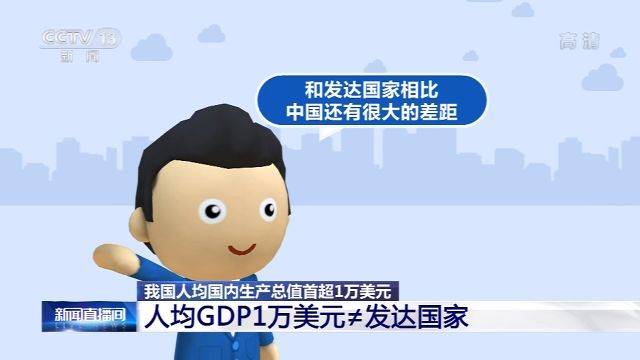 我国人均GDP首超1万美元 这和我们有什么关系？