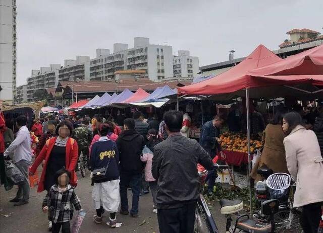 超震撼！细村市场都是人人人人人人！