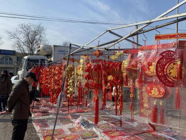 二十七赶大集 通州漷县大集年前最后一拨