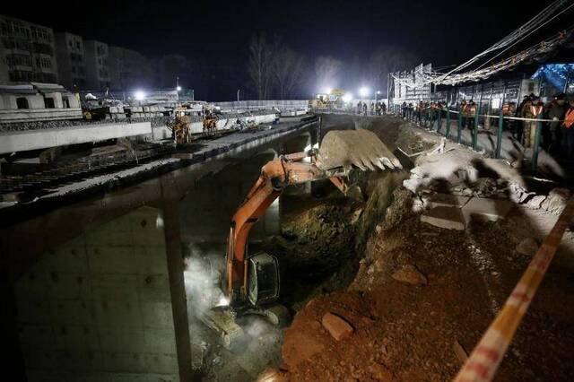 停运8天后 林萃路将下穿地铁13号线