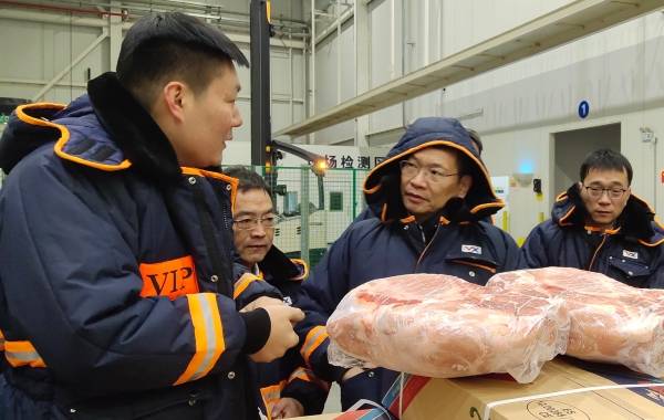 周维亮局长赴宁波调研检查节日期间粮油、猪肉市场供应情况