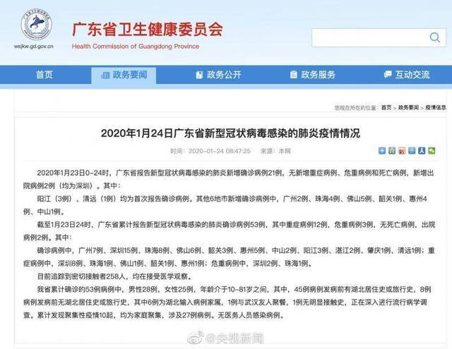 广东累计发现家庭聚集性疫情10起