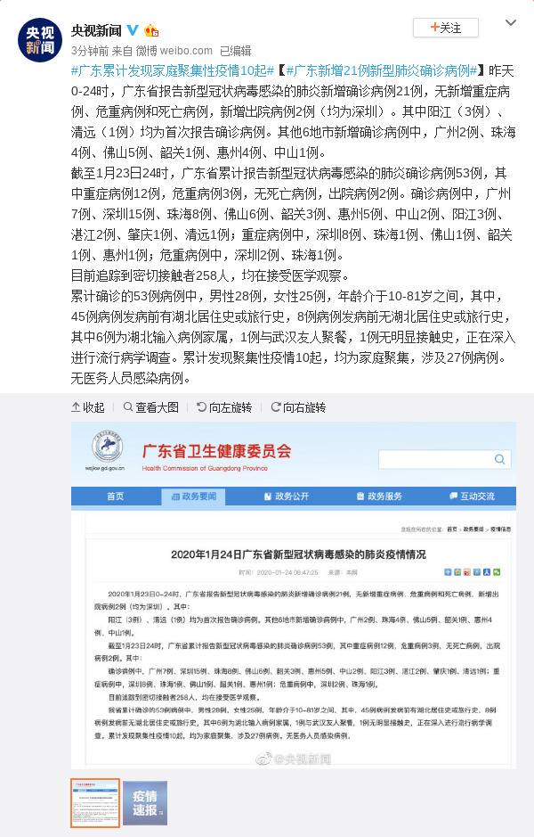 广东累计发现家庭聚集性疫情10起