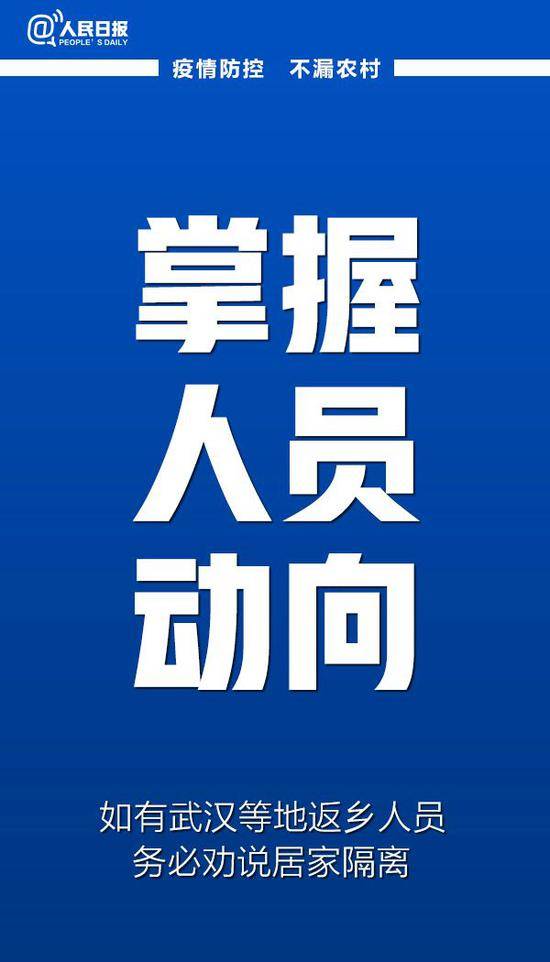 紧急呼吁！防控疫情，别把农村漏了！