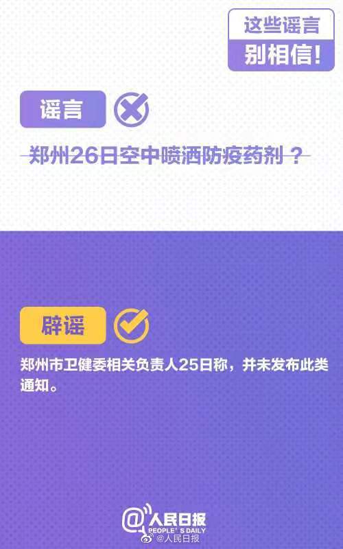 转发辟谣！这些新型肺炎传言是假的