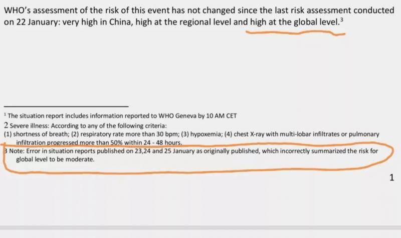 世卫组织承认在疫情严重性上“犯错”?其实是这样