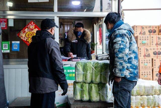 北京农产品货源充足 市民无需囤积蔬菜 组图