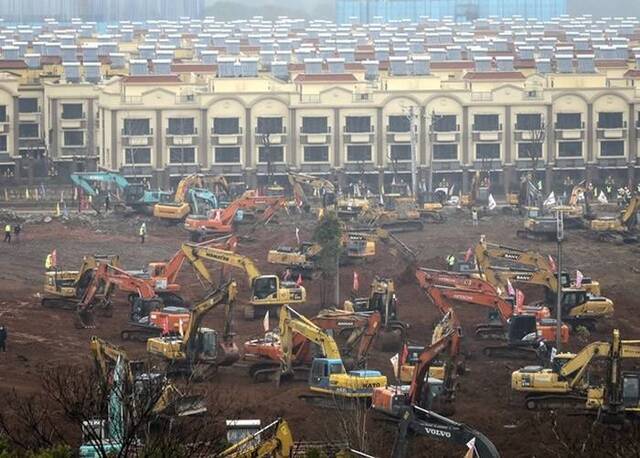 参照北京小汤山医院模式在蔡甸知音湖建武汉火神山医院再建武汉雷神山医院