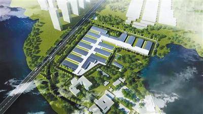 火神山医院效果图公布。中建三局供图